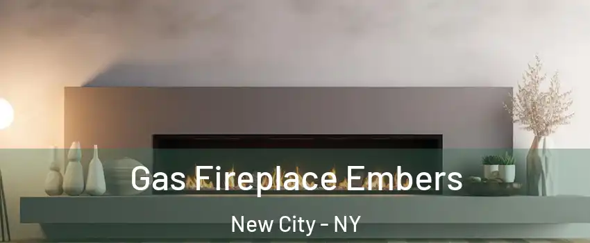  Gas Fireplace Embers New City - NY