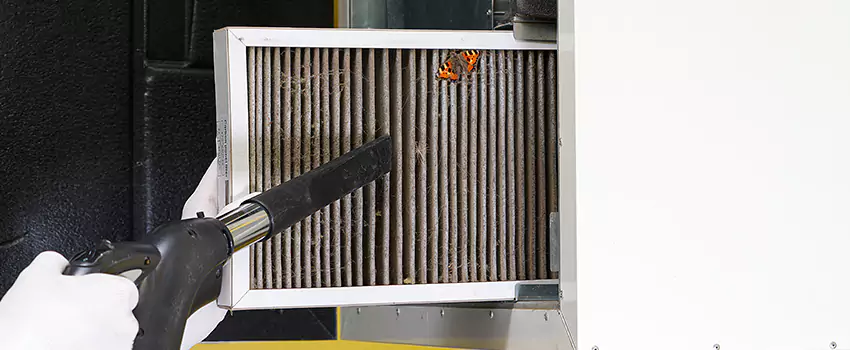 Clogged Air Duct Cleaning Process in New City, NY