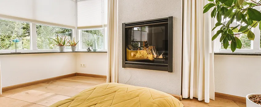 Residential Fireplace Ceramic Glass Installation in New City, NY