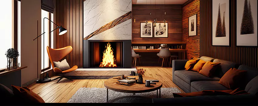 Fireplace Design Ideas in New City, NY