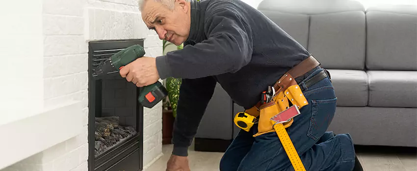 New Indoor Fireplace Installation in New City, New York