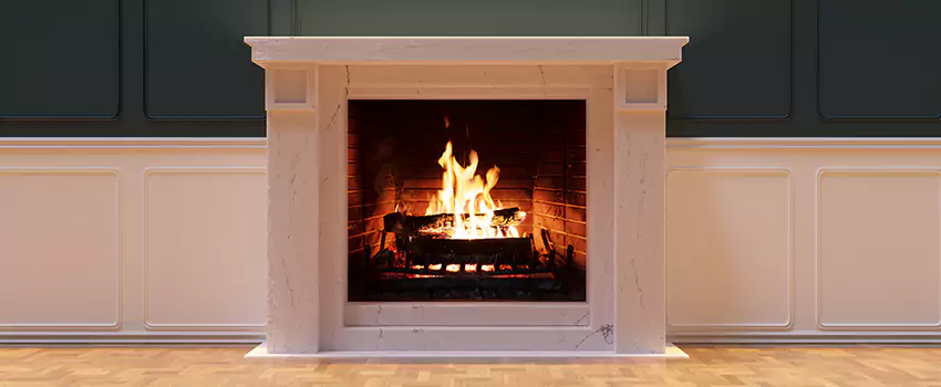 Open Flame Wood-Burning Fireplace Installation Services in New City, New York