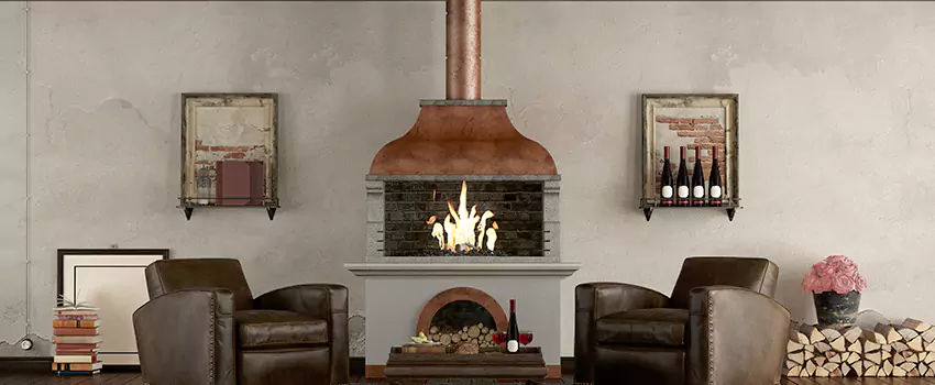 Thelin Hearth Products Providence Pellet Insert Fireplace Installation in New City, NY