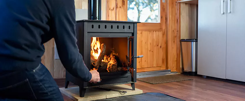 Open Hearth Wood Fireplace Installation in New City, NY