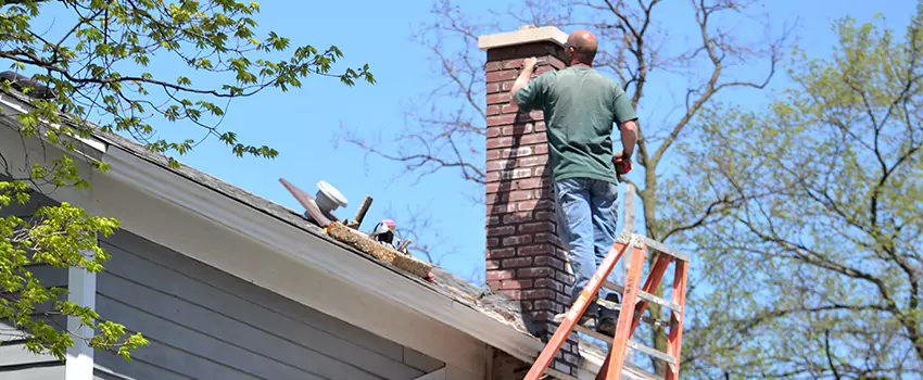 Vinyl and PVC Chimney Flashing Installation in New City, NY