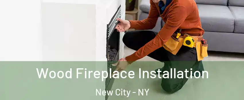  Wood Fireplace Installation New City - NY
